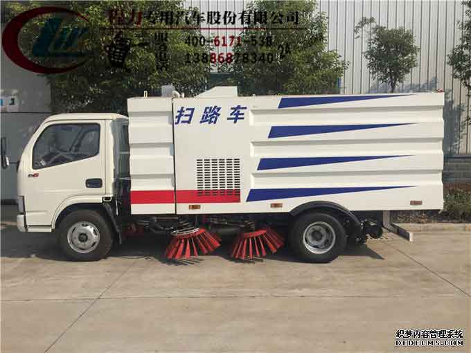 东风8吨清扫车与您携手共建科技智慧绿色城市
